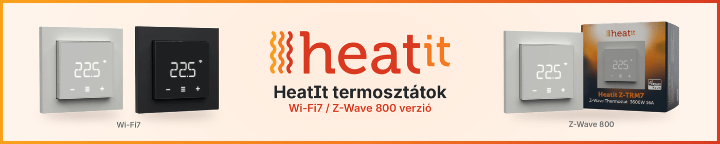 HeatIt termosztátok