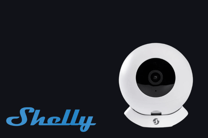 Shelly Camera – kamera, beltéri, AI tárgy felismeréssel, 1080P