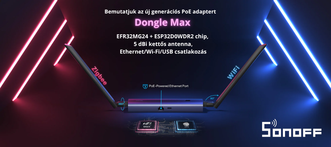 SONOFF Dongle Max Zigbee/Thread PoE Dongle