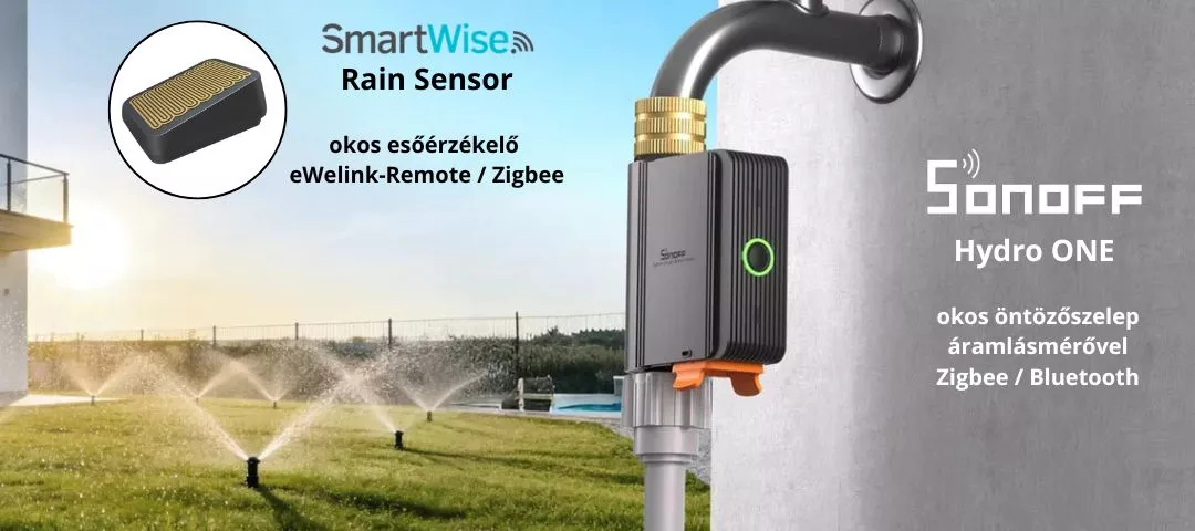 Sonoff hydro ONE okos öntözőszelep
