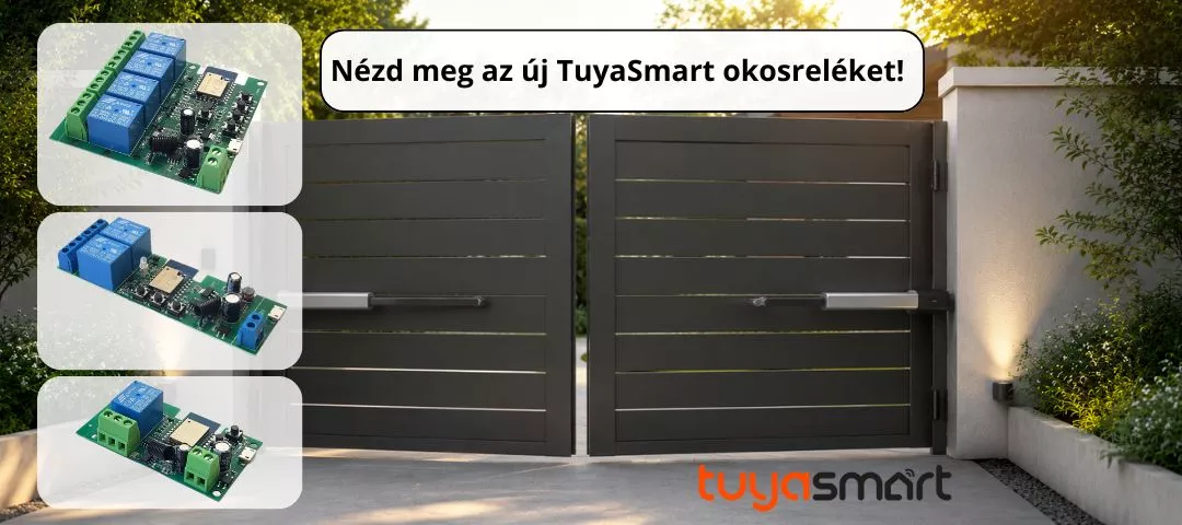 Tuya smart okosrelék