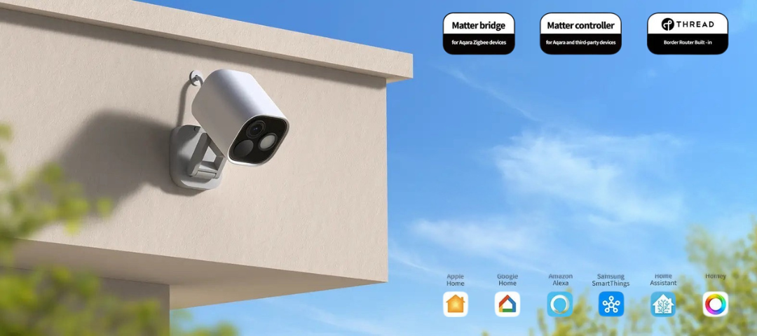 Aqara G5 Camera Hub Pro, kültéri HomeKit SecureVideo kamera,