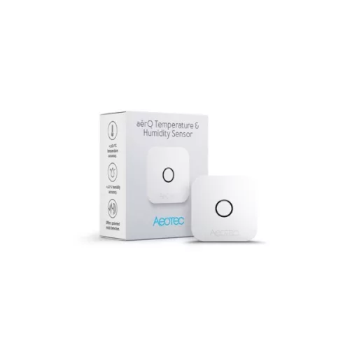 Aeotec aërQ – hőmérséklet- és páratartalom-érzékelő – Z-Wave (ZWA039)