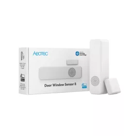   Aeotec Door Window Sensor 8 – nyitás-, dőlés-, hőmérséklet- és páratartalom-érzékelő, Z-Wave, fehér (ZWA055-C)