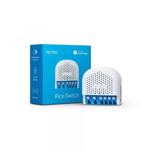 Aeotec Pico egy áramkörös Zigbee 3.0 relémodul (ZGA002)
