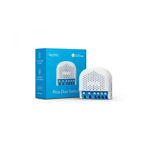 Aeotec Pico DUO Zigbee 3.0 két áramkörös fogyasztásmérős relémodul (ZGA003)