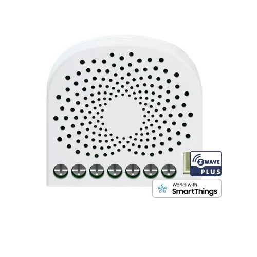 Aeotec Dual Nano Switch – relé modul, 2 áramkörös, fogyasztásmérős, Z-Wave (ZW132)