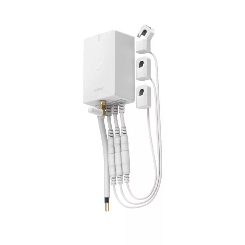 Aeotec Home Energy Meter 8 – fogyasztásmérő, három fázisú, 3 x 60A áramváltóval, Z-Wave 800 (ZWA046C3A60)