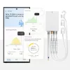 Aeotec Home Energy Meter 8 – fogyasztásmérő, három fázisú, 3 x 60A áramváltóval, Z-Wave 800 (ZWA046C3A60)