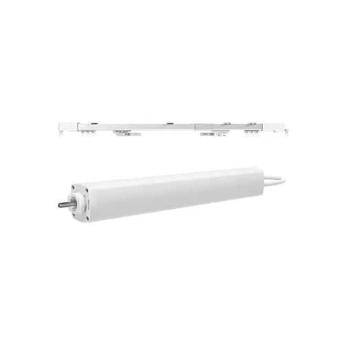 Shelly Raex Automated Curtain System – Függönymozgató motor állítható karnissal (2.4 - 4 méter), DCT, Wi-Fi, Bluetooth, fehér