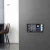 Shelly Wall Display X2 Wi-Fi+Bluetooth villanykapcsoló + érintőképernyős vezérlőpanel (fekete kerettel) + BLU H&T szenzor