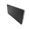 Shelly Wall Display X2 Wi-Fi+Bluetooth villanykapcsoló + érintőképernyős vezérlőpanel (ezüst / króm kerettel) + BLU H&T szenzor