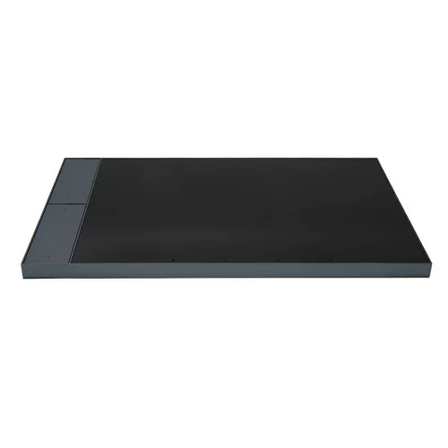 Shelly Wall Display XL Silver — 10,1″-es fali vezérlőpanel és villanykapcsoló, Wi-Fi, Bluetooth, szürke