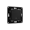 Shelly Wall Switch fali villanykapcsoló, 1 gombos fekete