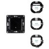 Shelly Wall Switch fali villanykapcsoló, 1 gombos fekete
