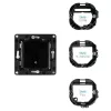 Shelly Wall Switch fali villanykapcsoló, 1 gombos fekete