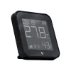 Shelly BLU H&T Display ZB – Hőmérséklet, pára és fény szenzor, e-papír kijelzővel,  Zigbee, Bluetooth, fekete