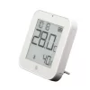 Shelly BLU H&T Display ZB – Hőmérséklet, pára és fény szenzor, e-papír kijelzővel,  Zigbee, Bluetooth, fehér
