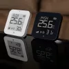 Shelly BLU H&T Display ZB – Hőmérséklet, pára és fény szenzor, e-papír kijelzővel,  Zigbee, Bluetooth, fehér