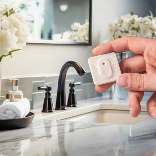 Shelly BLU H&T ZB – kültéri pára és hőmérséklet szenzor, Bluetooth, Zigbee, elefántcsont