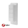 Shelly BLU RC Button 4 ZB – négy gombos távirányító, Bluetooth, Zigbee, fehér