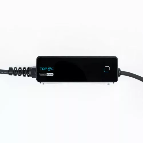 Shelly TopAC Portable EV charger 11kW EVE01-11R  – hordozható elektromos autó töltő, Wi-Fi, Bluetooth