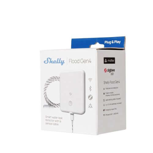 Shelly Flood Gen4 Wi-Fi / Zigbee okos vízfolyás / csőtörés érzékelő