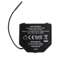  Shelly LoRa Add-on nagy hatótávolságú kommunikációs bővítőmodul (1 db)