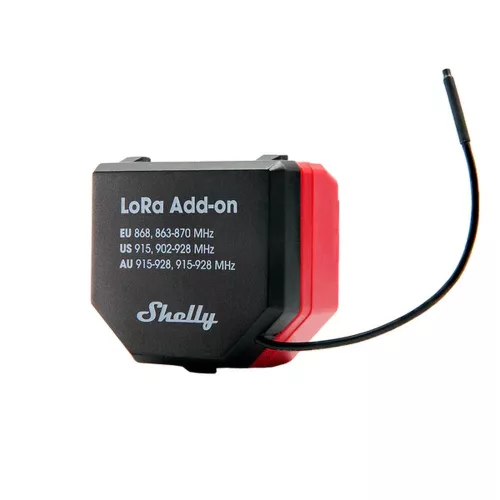 Shelly LoRa Add-on nagy hatótávolságú kommunikációs bővítőmodul (1 db)