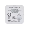 Shelly BLU Motion ZB –  vezeték nélküli mozgásérzékelő fényszenzorral, Bluetooth, Zigbee, fehér (SBMO-103Z)