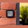 Shelly PLUS H&T GEN3 WiFi + Bluetooth páratartalom és hőmérséklet szenzor, e-papír kijelzővel (fekete)