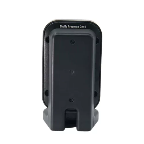 Shelly Presence Gen4 – mmWave jelenlét és fény szenzor, Zigbee, Wi-Fi, Bluetooth, Matter, fekete