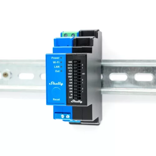 Shelly Pro Sensor Add-on – szenzor adapter Shelly Pro relékhez, érzékelők csatlakoztatásához