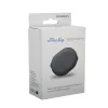 Shelly Button Add-on – nyomógomb kiegészítő relémodul foglalattal Plus (Gen2), Gen3 és Gen4 Shelly modulokhoz, fekete