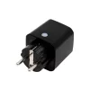 Shelly Plug M Gen3 – Wi-Fi + Bluetooth, Matter kompatibilis, fogyasztásmérős okoskonnektor, fekete
