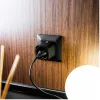 Shelly Plug M Gen3 – Wi-Fi + Bluetooth, Matter kompatibilis, fogyasztásmérős okoskonnektor, fekete