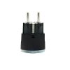 Shelly Plug S (Gen3) Wi-Fi + Bluetooth, Matter kompatibilis, fogyasztásmérős okoskonnektor, fekete