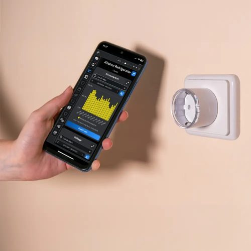 Shelly Plug S (Gen3) Wi-Fi + Bluetooth, Matter kompatibilis, fogyasztásmérős okoskonnektor, fekete
