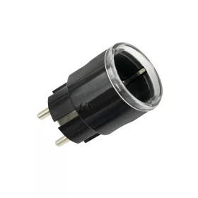   Shelly Wave Plug S – fogyasztásmérős okoskonnektor, Z-Wave LR, fekete