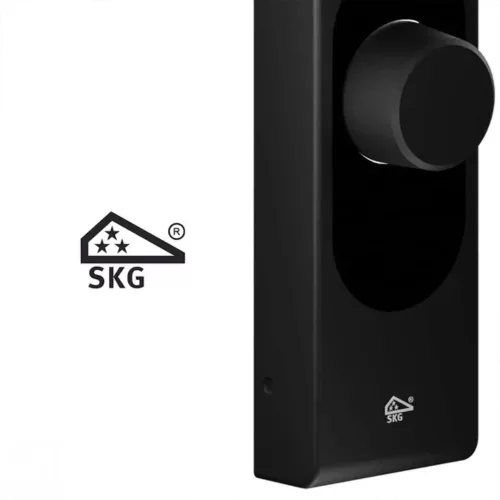 Shelly LOQED érintős okos Wi-Fi + Bluetooth zár, fekete