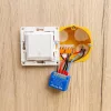 Shelly 1 Mini GEN4 egy áramkörös Wi-Fi + Bluetooth / Zigbee 3.0  multi-protokoll okosrelé, Matter kompatibilis (8A)