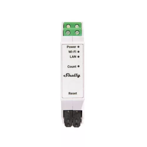 Shelly PRO 3EM-400A három fázisú, nagy teljesítményű professzionális Wi-Fi + Ethernet fogyasztásmérő, 3x400A áramváltós
