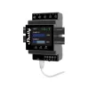 Shelly Pro 4PM Dual Cover - WiFi + Ethernet + Bluetooth modul 2 db motoros redőny vezérlésére, DIN-sínre szerelhető