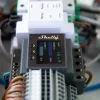 Shelly Pro 4PM Dual Cover - WiFi + Ethernet + Bluetooth modul 2 db motoros redőny vezérlésére, DIN-sínre szerelhető