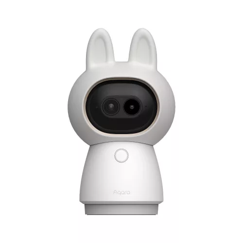 Aqara G350 CAMERA HUB – okos pan/tilt/zoom kamera, AI arc és kisállat felismeréssel, Wi-Fi, Zigbee + Thread, Matter, fehér (CH-C14D)