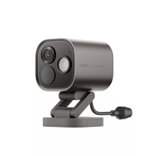 Aqara G5 Camera Hub Pro, kültéri HomeKit SecureVideo kamera, beépített Zigbee és Thread átjáróval, POE verzió, szürke