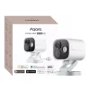 Aqara G5 Camera Hub Pro, kültéri HomeKit SecureVideo kamera, beépített Zigbee és Thread átjáróval, POE verzió, fehér