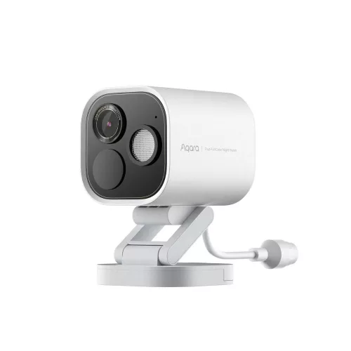 Aqara G5 Camera Hub Pro, kültéri HomeKit SecureVideo kamera, beépített Zigbee és Thread átjáróval, POE verzió, fehér
