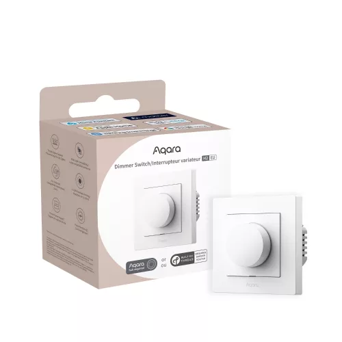 Aqara H2 Dimmer fényerőszabályzós Zigbee + Thread okos villanykapcsoló, fehér