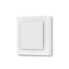 Light Switch H2 EU egy áramkörös, két gombos okos Zigbee + Thread villanykapcsoló, fehér / szürke